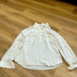 Cute top button up from Banana Republic made out of silk